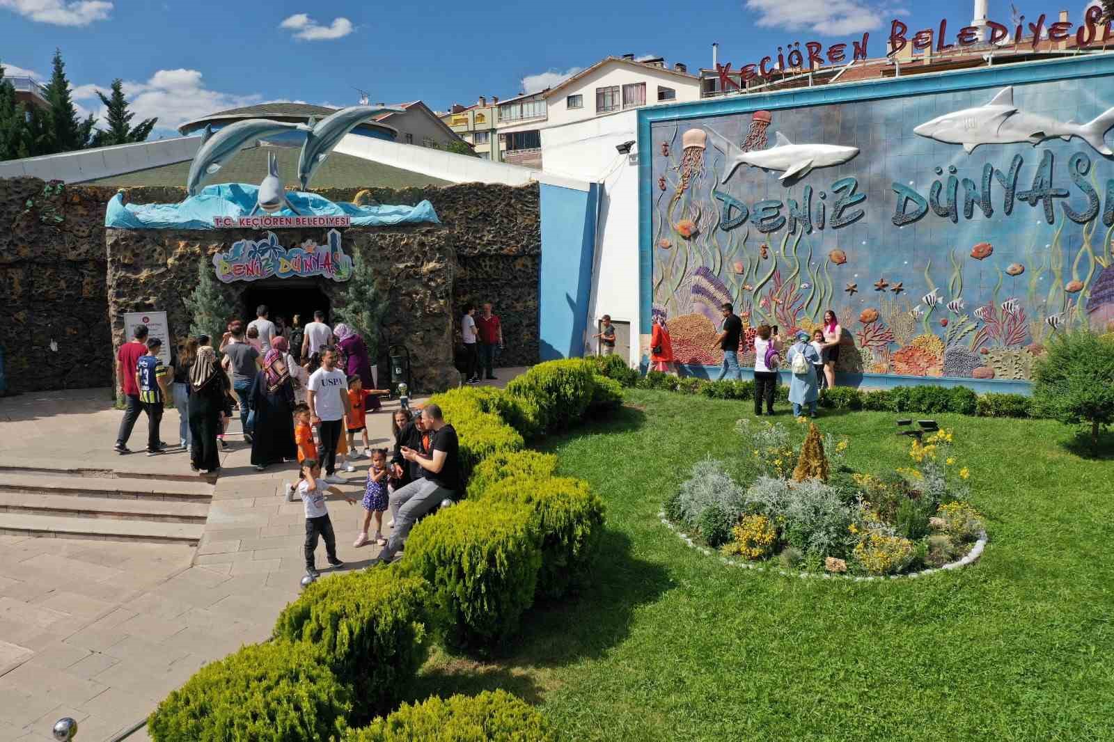 KEÇİÖREN BELEDİYESİ BÜNYESİNDE KURBAN BAYRAMI BOYUNCA HİZMET VEREN DENİZ DÜNYASI,