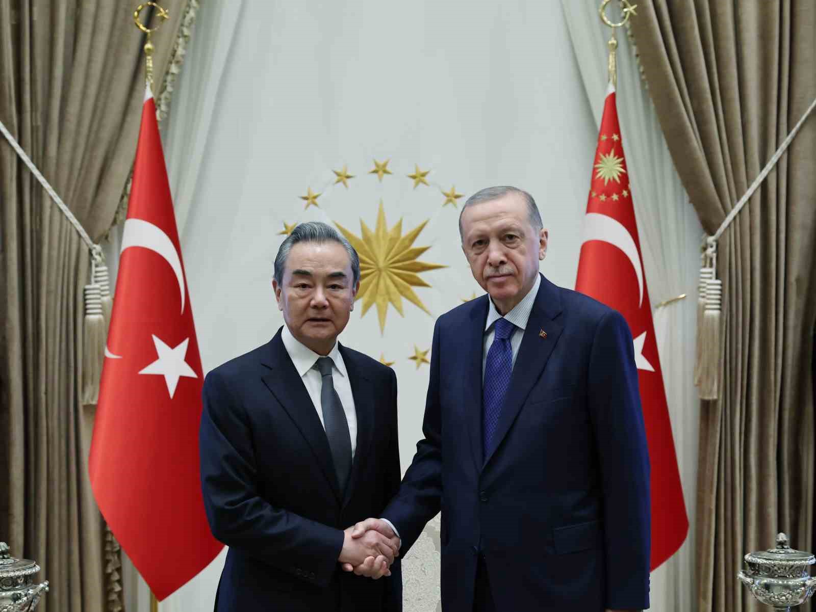 CUMHURBAŞKANI RECEP TAYYİP ERDOĞAN, ÇİN KOMÜNİST PARTİSİ MERKEZ KOMİTESİ POLİTBÜRO