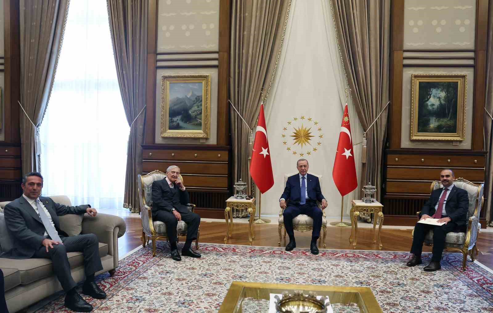 MCUMHURBAŞKANI RECEP TAYYİP ERDOĞAN, SANAYİ VE TEKNOLOJİ BAKANI MEHMET FATİH