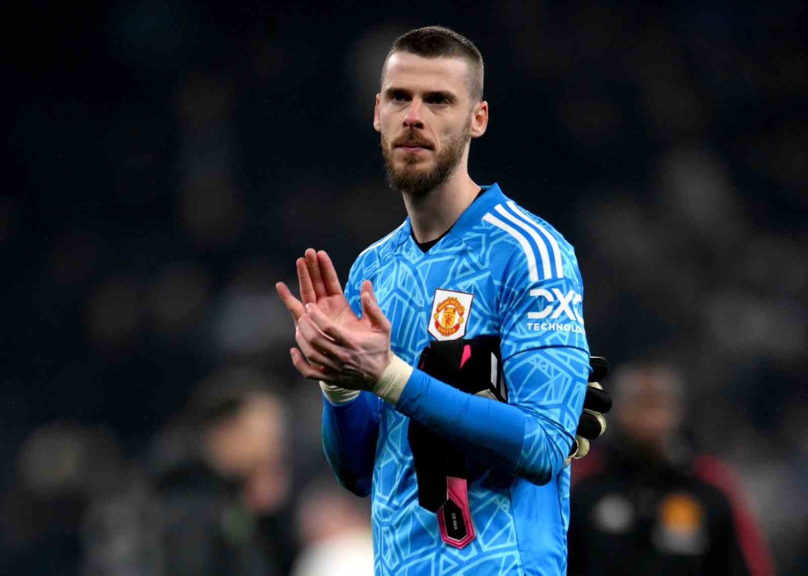 İSPANYOL KALECİ DAVİD DE GEA, 12 SEZON FORMA GİYDİĞİ PREMİER