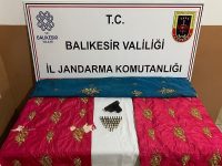 ERDEK’TE TARİHİ ESER KAÇAKÇILIĞI OPERASYONU YAPILDI