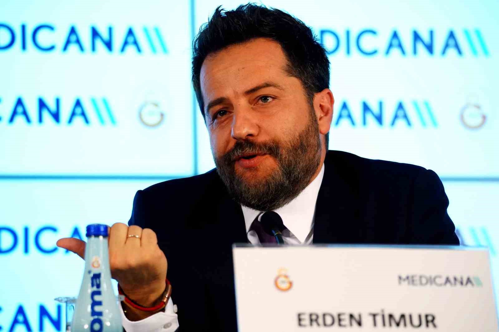 GALATASARAY SPORTİF A.Ş BAŞKAN VEKİLİ ERDEN TİMUR, MEDİCANA SAĞLIK GRUBU