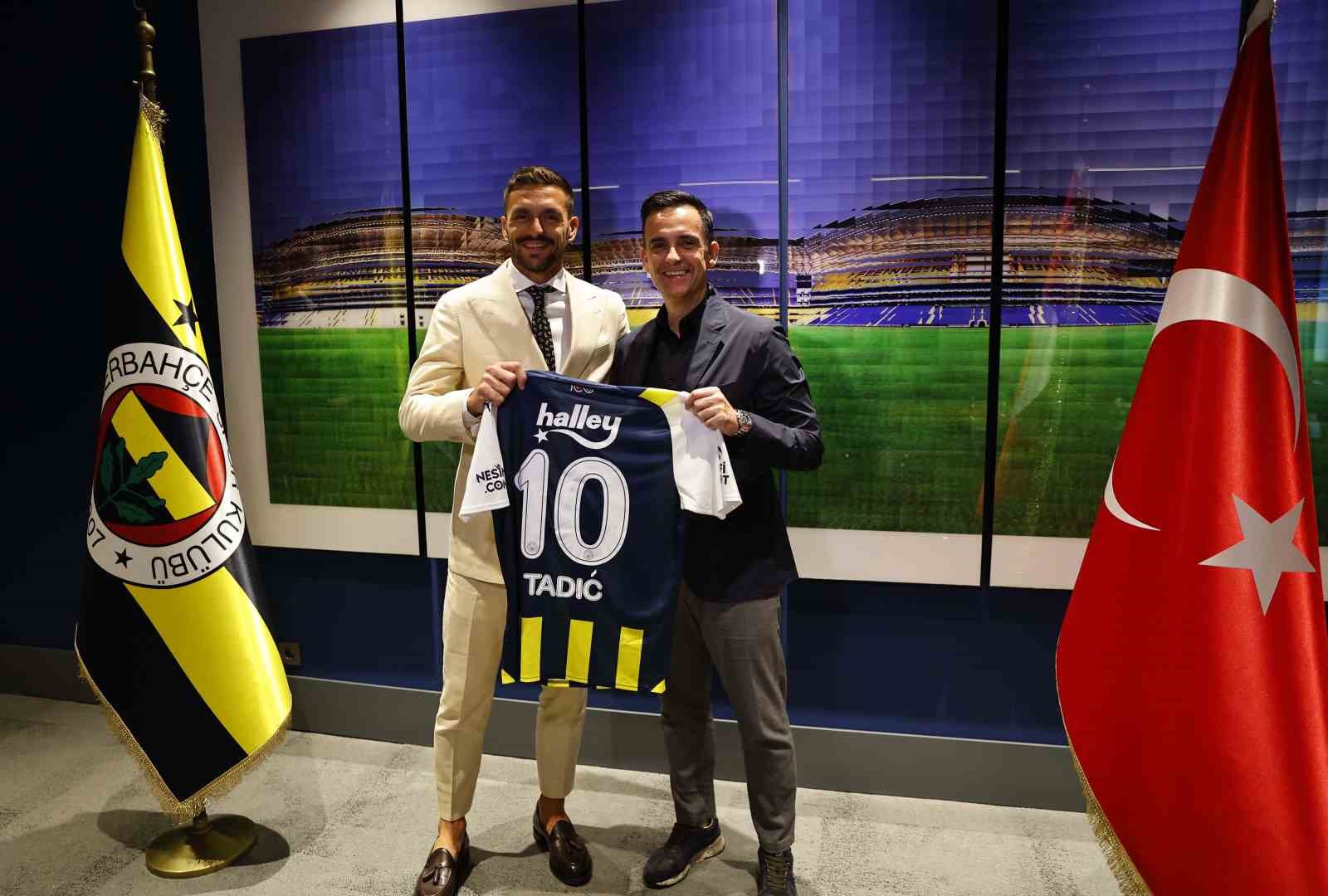 FENERBAHÇE, 34 YAŞINDAKİ SIRP OYUNCU DUSAN TADİC'İN TRANSFERİNİ KAMUYU AYDINLATMA