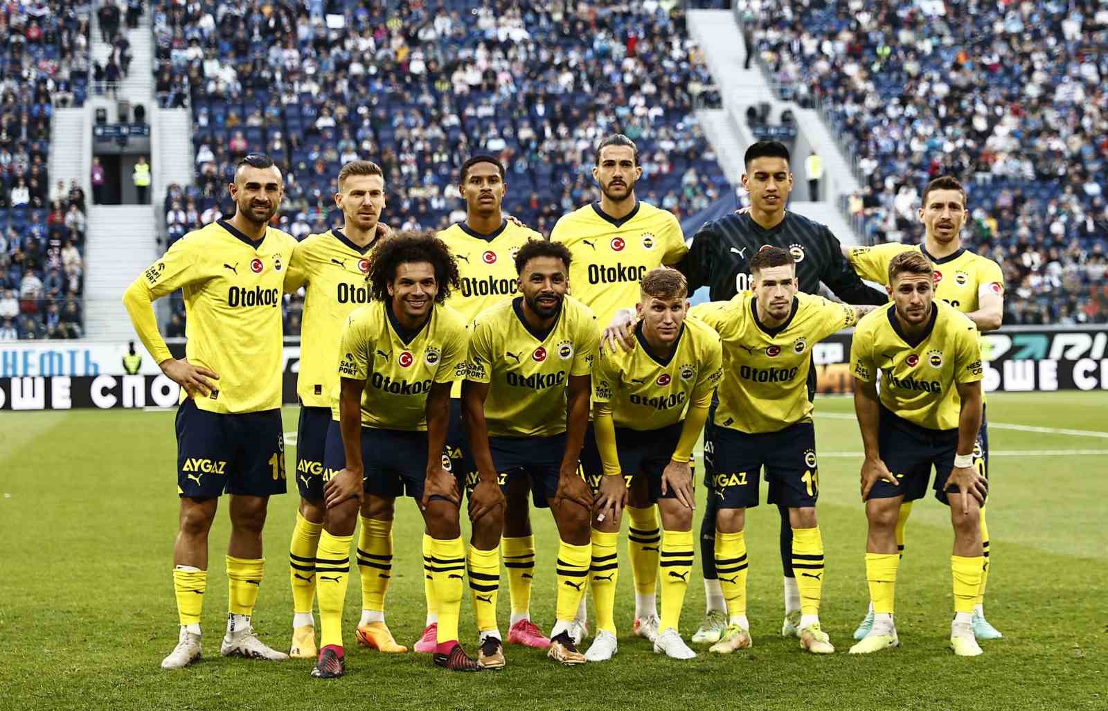 FENERBAHÇE, YENİ SEZON HAZIRLIKLARI KAPSAMINDA OYNADIĞI İLK HAZIRLIK MAÇINDA RUS