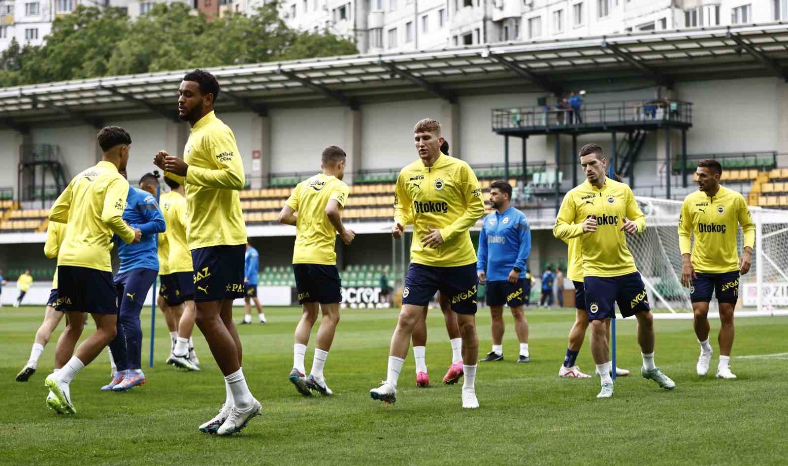 FENERBAHÇE, MOLDOVA EKİBİ ZİMBRU CHİSİNAU İLE YARIN DEPLASMANDA OYNAYACAĞI UEFA