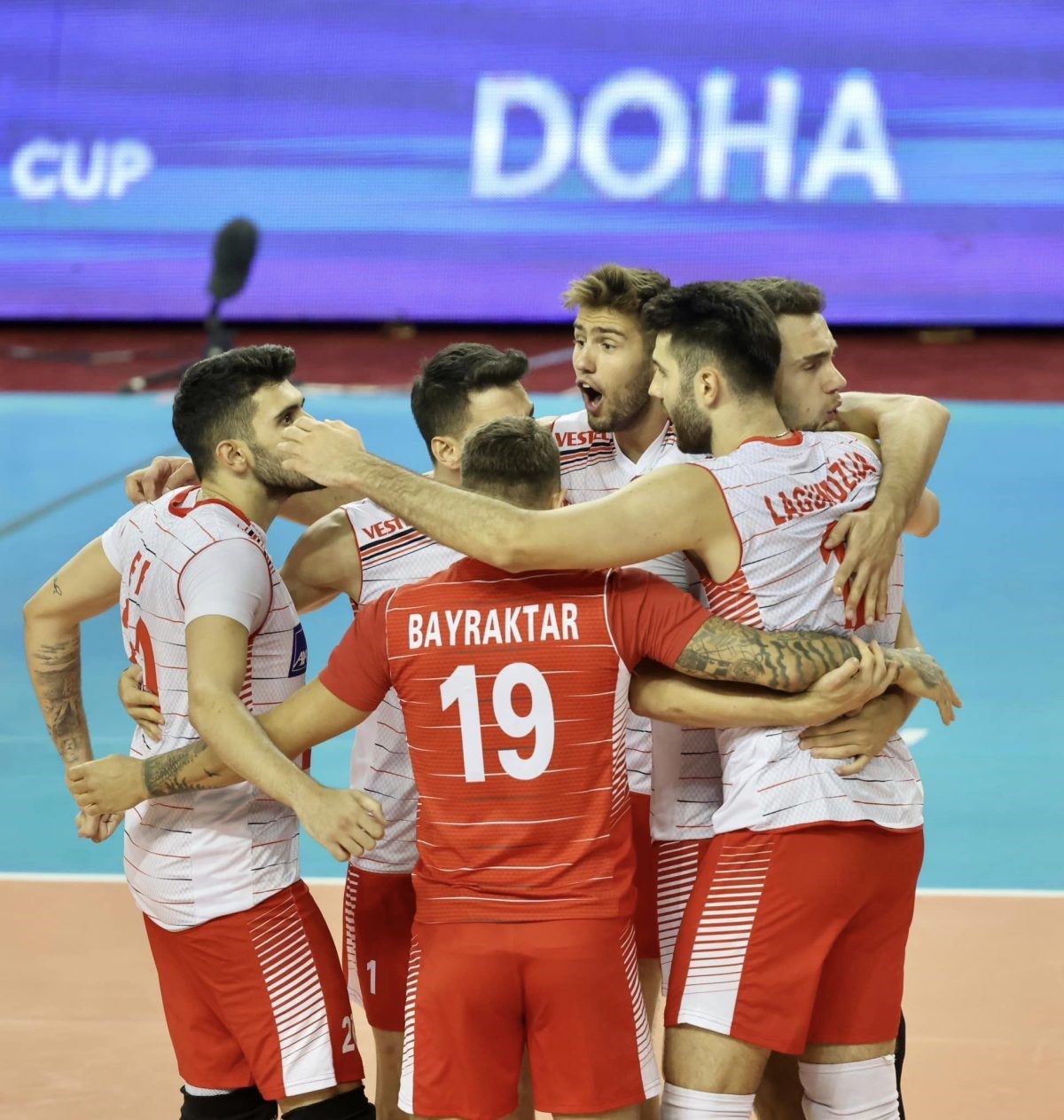 A MİLLİ ERKEK VOLEYBOL TAKIMI, DOHA’DA DÜZENLENEN FIVB CHALLENGER KUPASI’NDA
