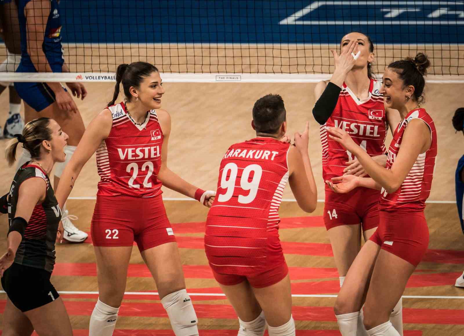 A MİLLİ KADIN VOLEYBOL TAKIMI, ABD’NİN ARLİNGTON ŞEHRİNDE DÜZENLENEN 2023