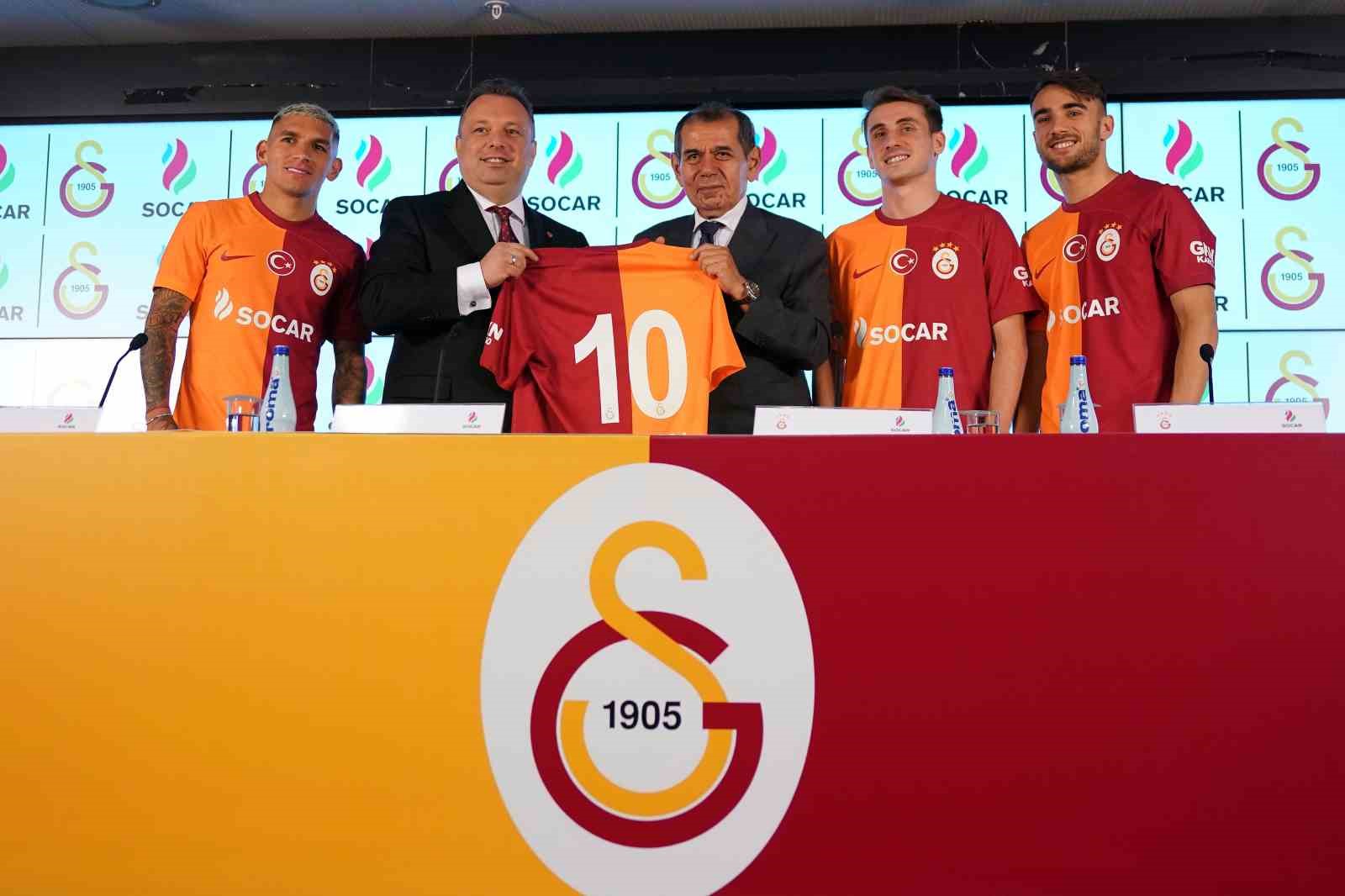 GALATASARAY FUTBOL TAKIMI’NIN, AVRUPA KUPALARI MAÇLARINDA GİYECEĞİ FORMANIN GÖĞÜS KISMINDA
