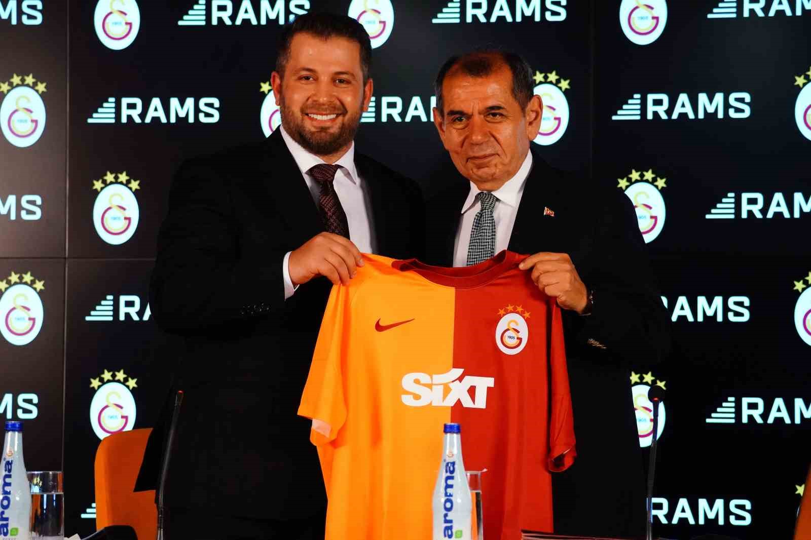 GALATASARAY BAŞKANI DURSUN ÖZBEK, RAMS TÜRKİYE CEO’SU DEVRAN BÜLBÜL