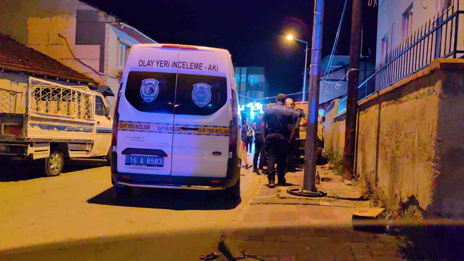 BURSA'NIN İNEGÖL İLÇESİ ORHANİYE MAHALLESİNDE GERÇEKLEŞEN SOKAK DÜĞÜNÜNDE KAN AKTI.