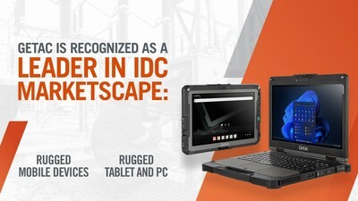 GETAC, IDC MARKETSCAPE RAPORUNDA LİDER KONUMUNDA