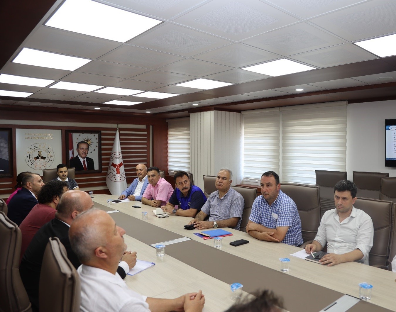Giresun’da mevsimlik fındık işçileriyle ilgili kararlar alındı VALİ YARDIMCISI NURULLAH CEMİL ERCİYAS BAŞKANLIĞINDA YAPILAN GEÇİCİ TARIM İŞÇİLERİ