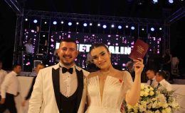 Gönen’de muhteşem düğün