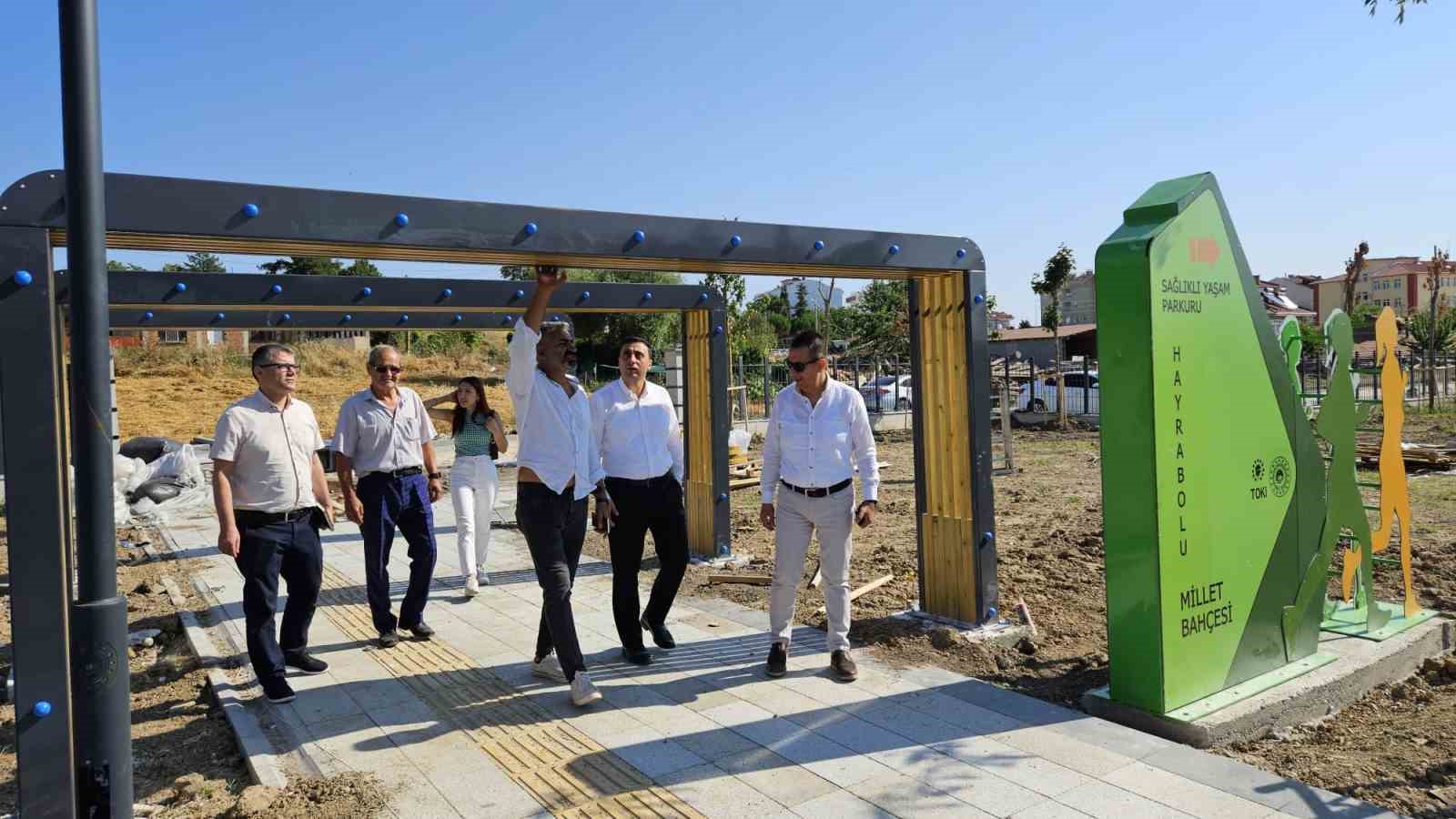 ÇALIŞMALARI YERİNDE İNCELEYEN TEKİRDAĞ ÇEVRE VE ŞEHİRCİLİK İL MÜDÜRÜ KAAN