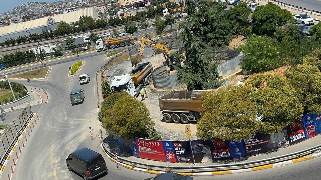 İSTANBUL SULTANBEYLİ’DEKİ METRO ŞAFT TÜNELİ, GEÇTİĞİMİZ NİSAN AYINDA İSTANBUL BÜYÜKŞEHİR