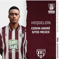 Bandırmaspor, Edson Andre Sitoe Mexer ile 2 yıllık sözleşme imzaladı.
