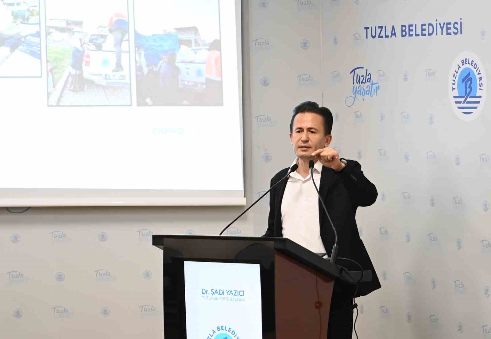 TUZLA BELEDİYE BAŞKANI DR. ŞADİ YAZICI, İSTANBUL BÜYÜKŞEHİR BELEDİYE BAŞKANI