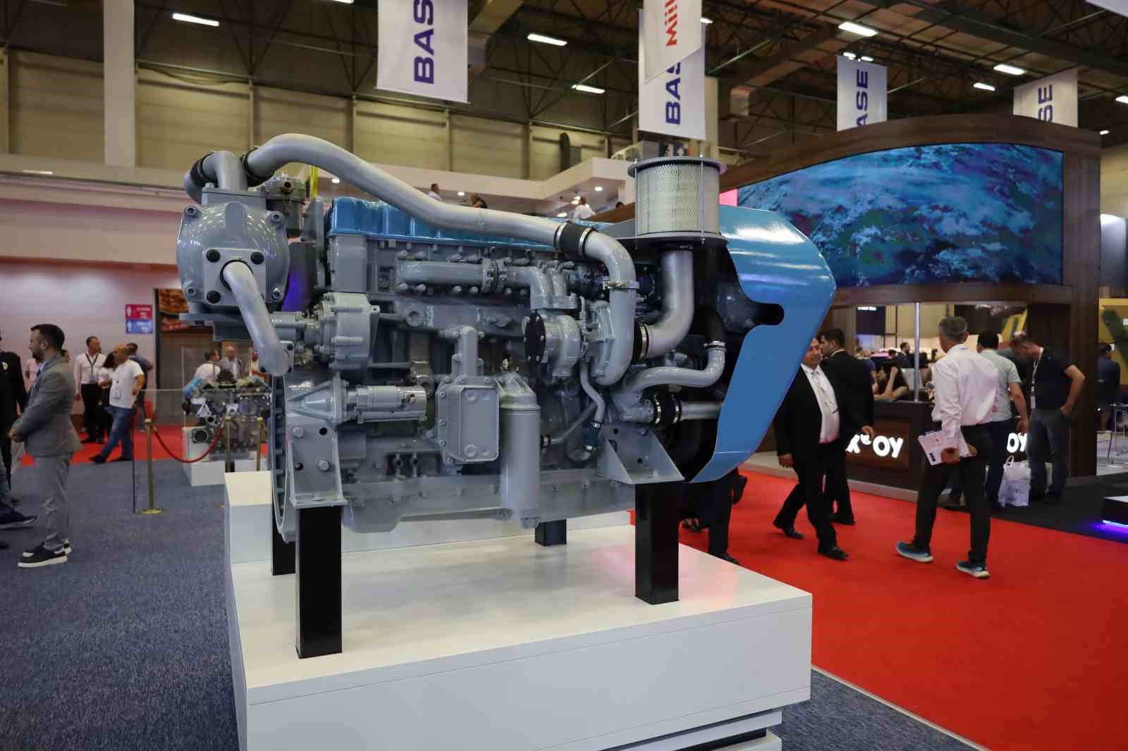 İDEF 2023 FUARINA SERGİLENEN AZRA İSİMLİ YERLİ VE MİLLİ MOTOR