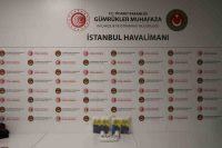 KOLOMBİYA’DAN İSTANBUL’A GELEN YOLCU UÇAĞINDAKİ BİR YOLCUNUN VALİZİNDE 6 BUÇUK