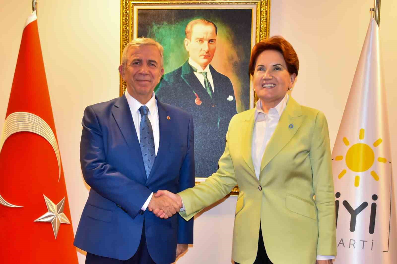 İYİ PARTİ GENEL BAŞKANI MERAL AKŞENER, ANKARA BÜYÜKŞEHİR BELEDİYE BAŞKANI