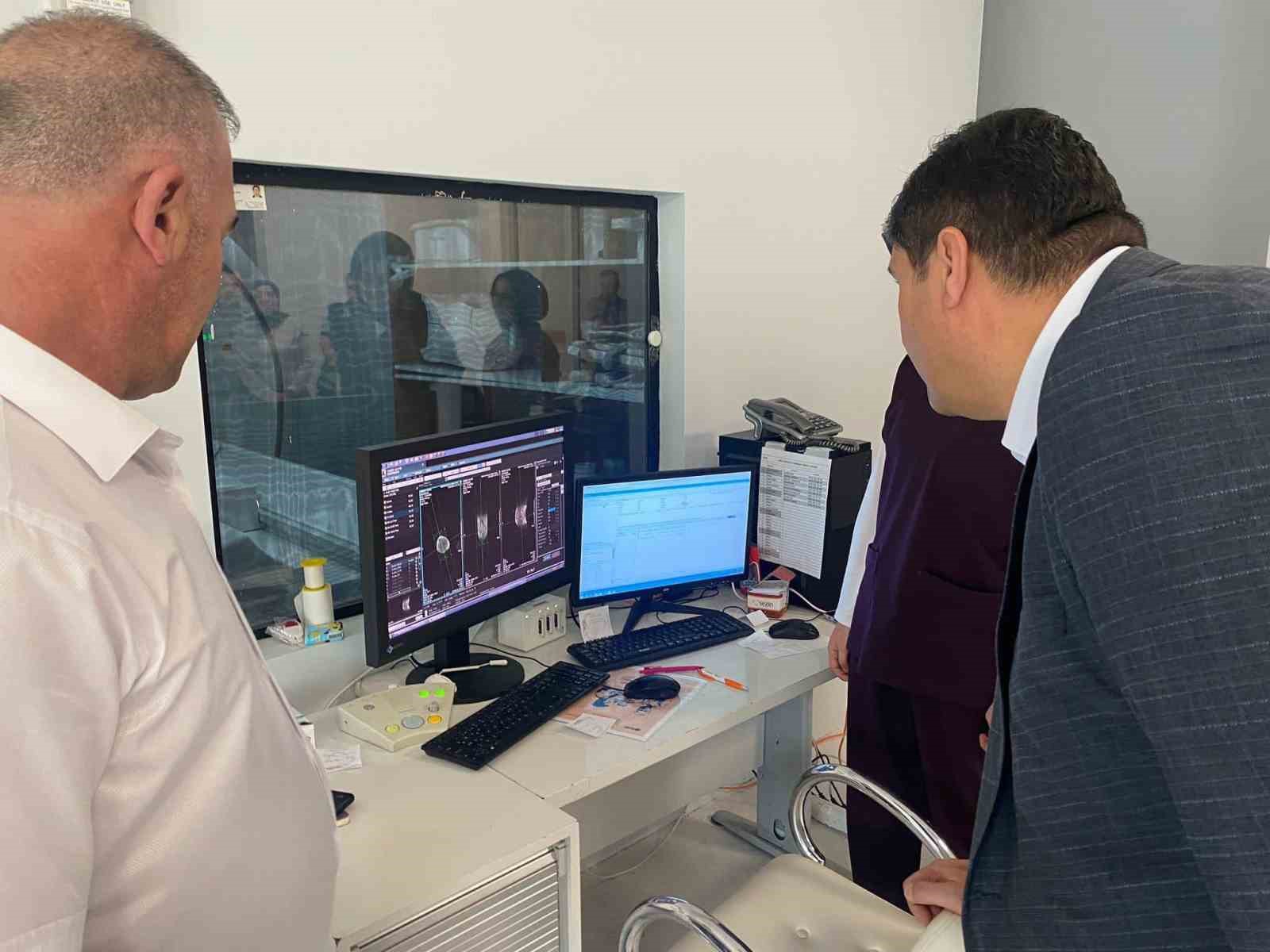 KAHRAMANKAZAN DEVLET HASTANESİ, EKSİKLİĞİ HİSSEDİLEN MR CİHAZINA KAHRAMANKAZAN BELEDİYE BAŞKANI