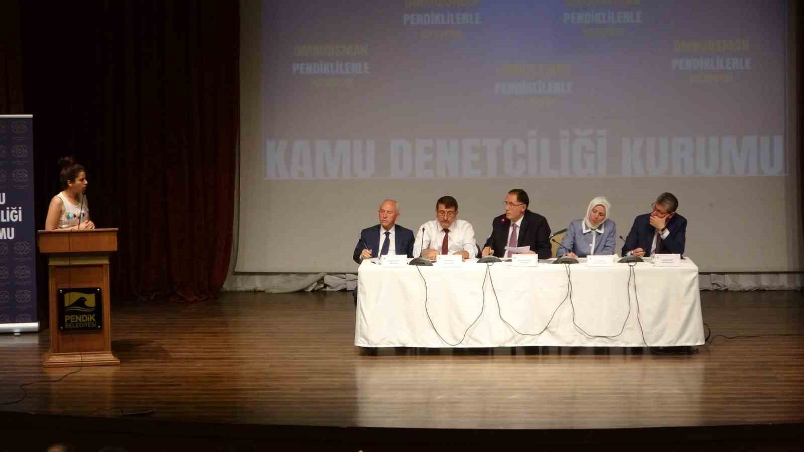 KAMU BAŞDENETÇİSİ ŞEREF MALKOÇ PENDİKLİLERLE BULUŞTU