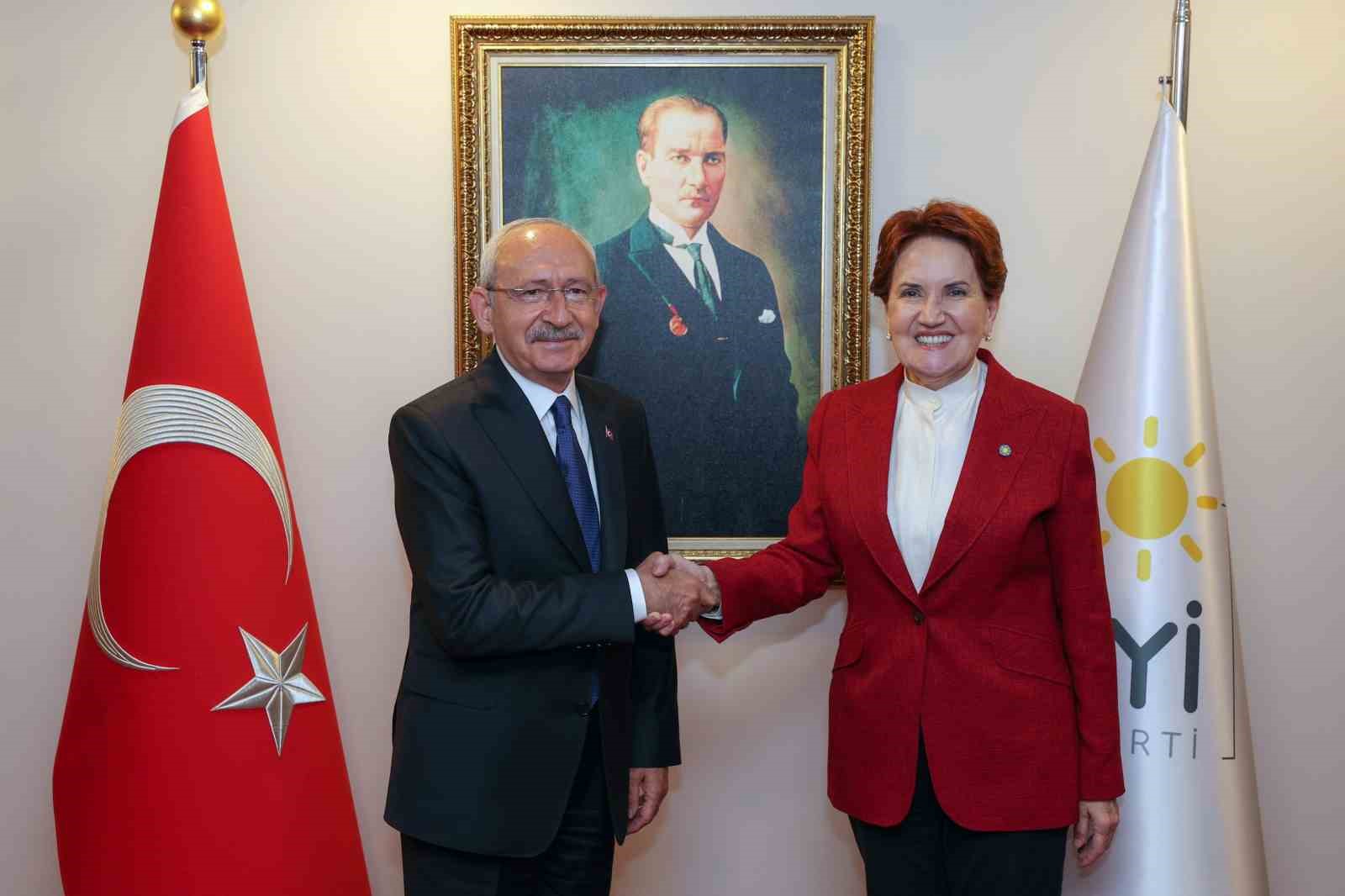 CUMHURİYET HALK PARTİSİ (CHP) GENEL BAŞKANI KEMAL KILIÇDAROĞLU, İYİ PARTİ
