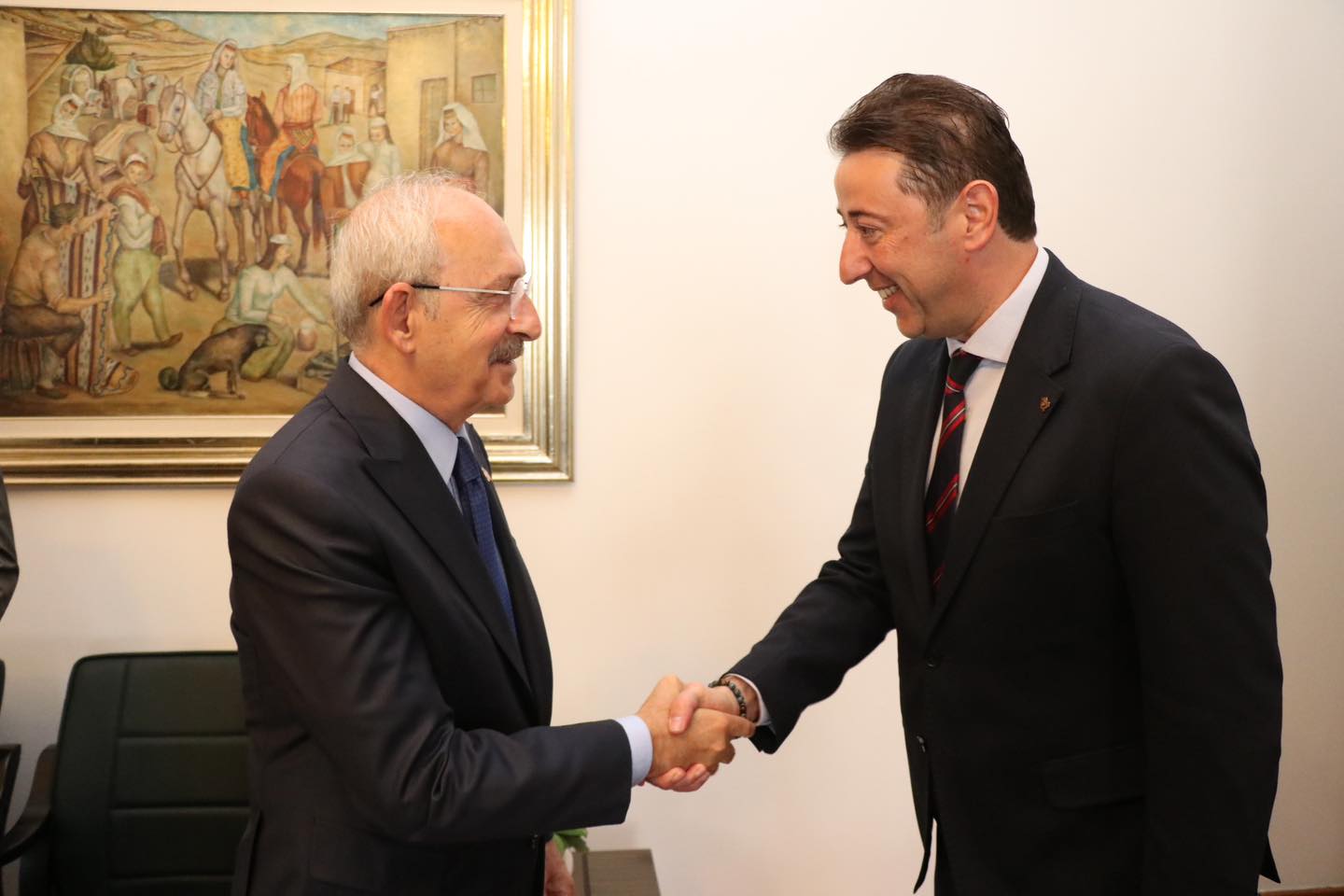 Bandırma Belediye Başkanı Tolga Tosun, CHP Genel Başkanı Kemal Kılıçdaroğlu