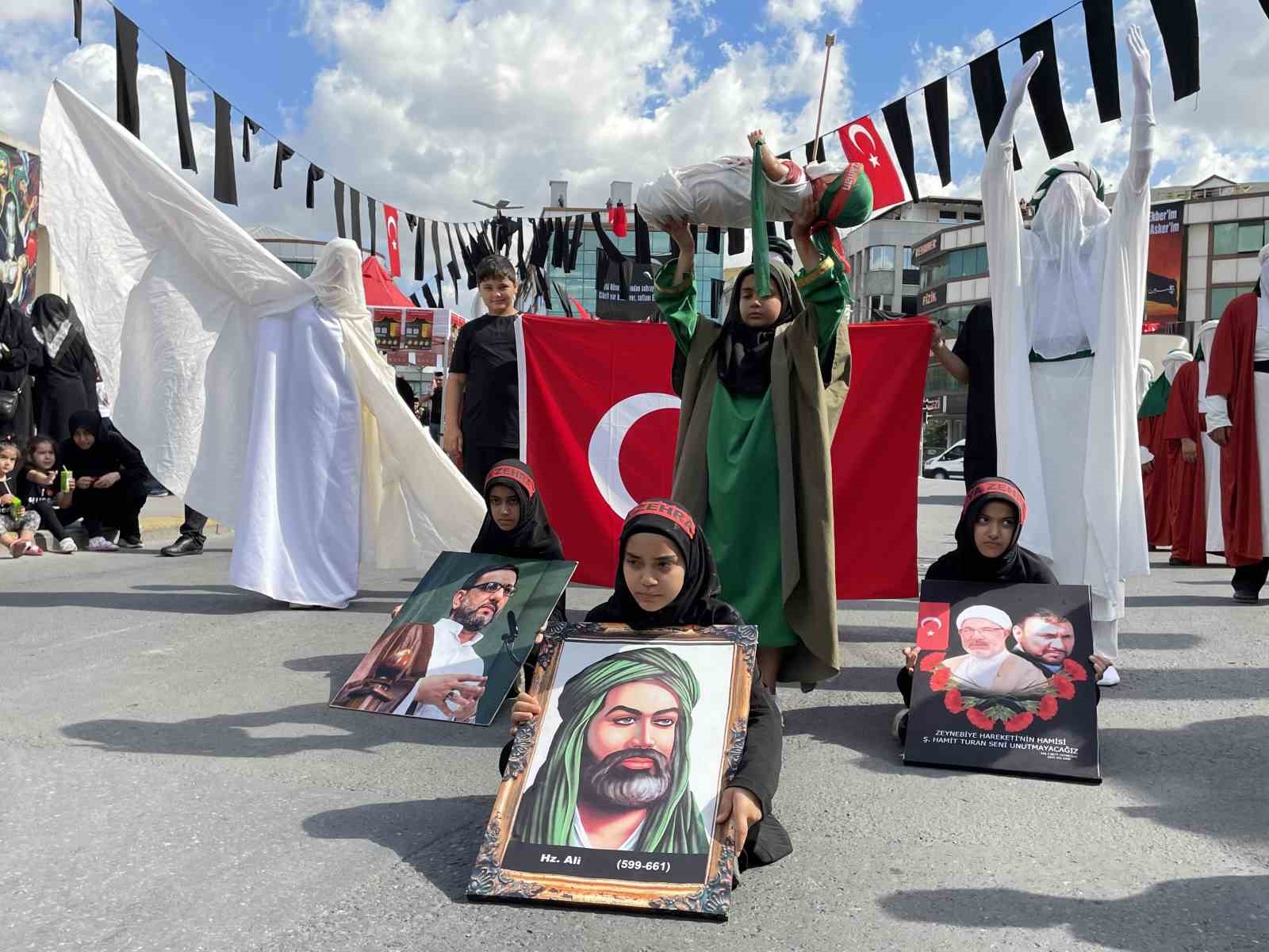 HALKALI'DA KERBELA ŞEHİTLERİ ANILDI