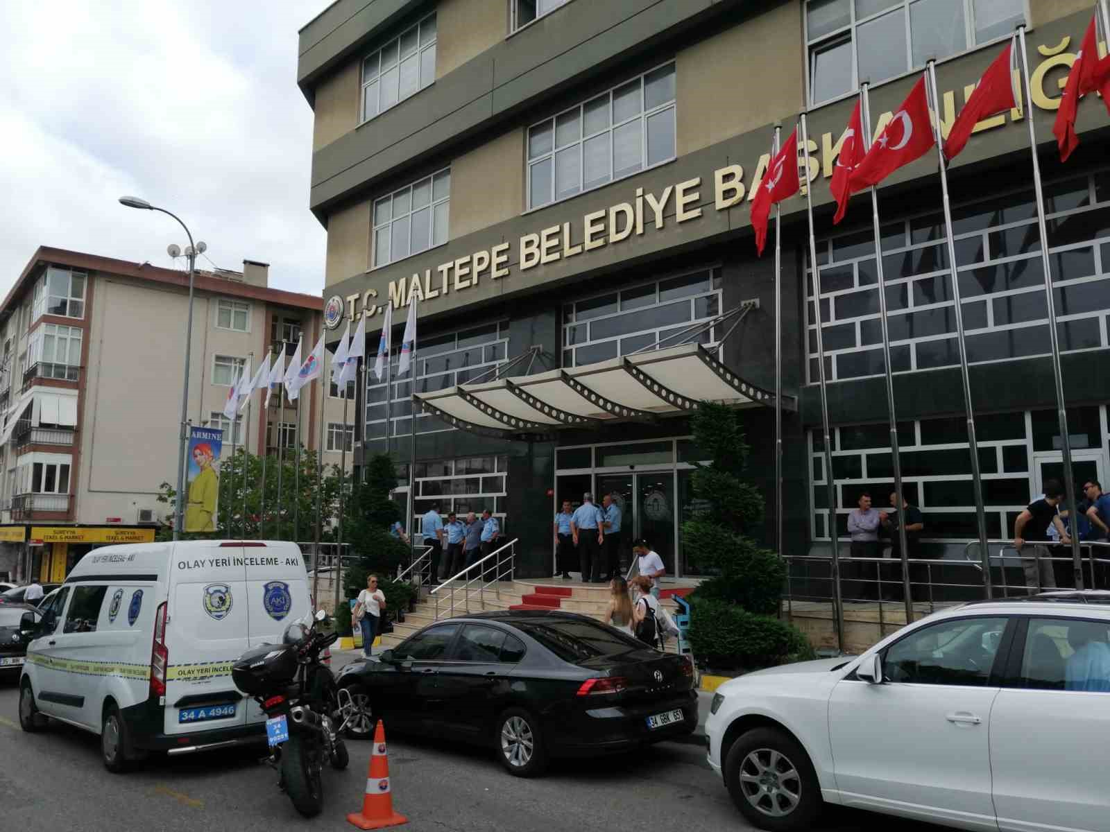 MALTEPE BELEDİYE BAŞKANI KILIÇ'IN ODASINDA ATEŞ EDEN MÜTEAHHİT GÖZALTINA ALINDI
