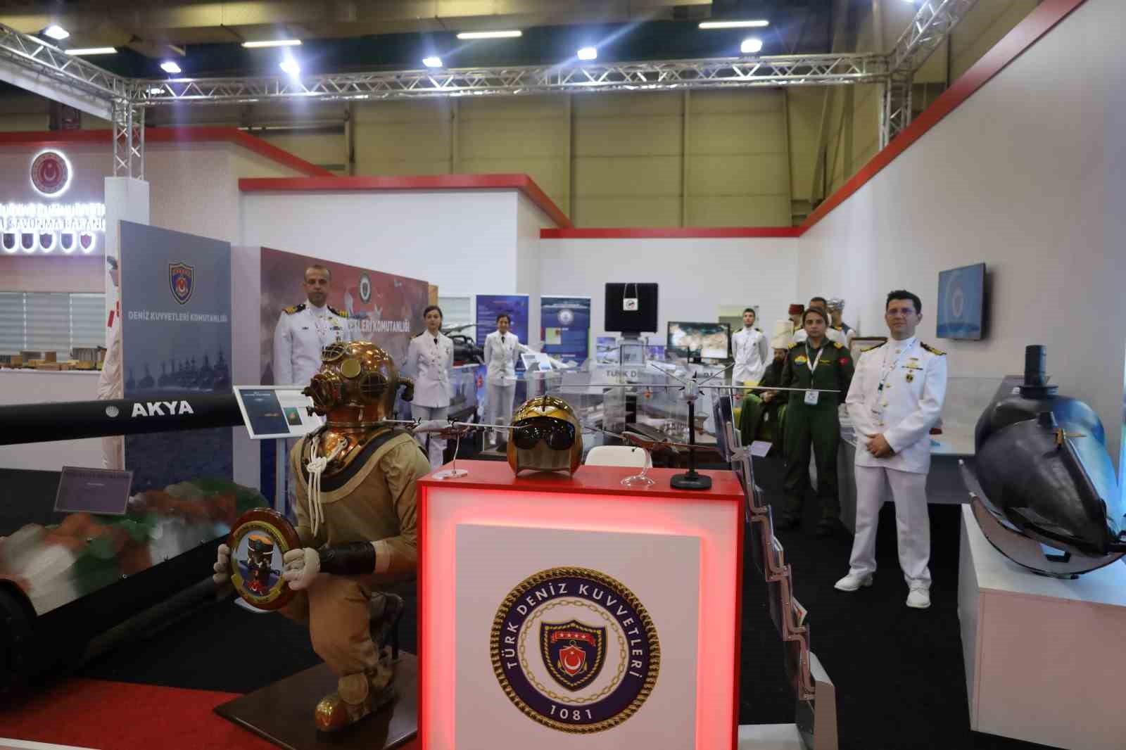 İDEF 2023’TE SERGİLENEN MİLLİ SAVUNMA BAKANLIĞI, DENİZ KUVVETLERİ VE TÜRK