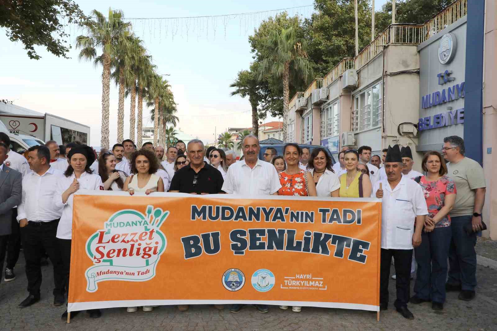 MUDANYA’NIN DEĞERLERİNİ FESTİVAL VE ŞENLİKLERLE YAŞATMAYI SÜRDÜREN MUDANYA BELEDİYESİ’NİN MUTFAK