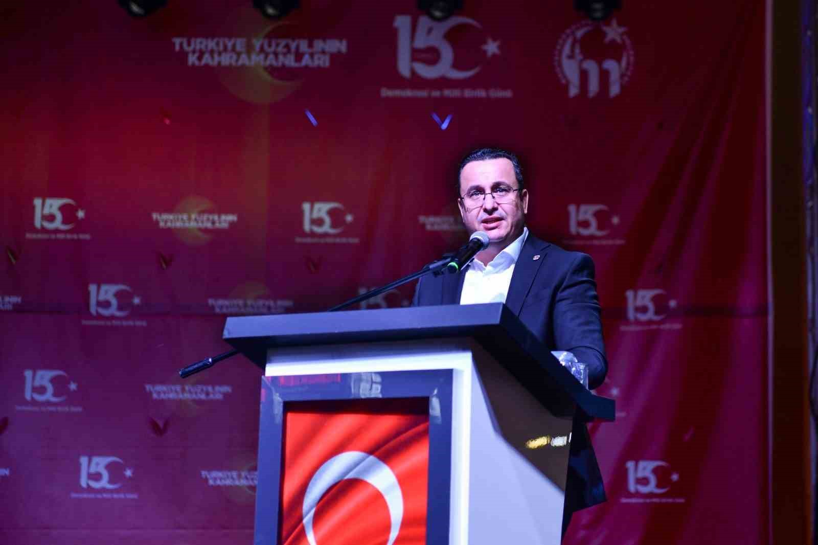 MUSTAFAKEMALPAŞA’DA 15 TEMMUZ DEMOKRASİ VE MİLLİ BİRLİK GÜNÜ FETÖ/PDY’NİN HAİN