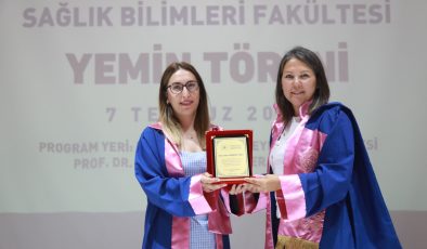 BANÜ Sağlıkçıları mesleki yemin etti