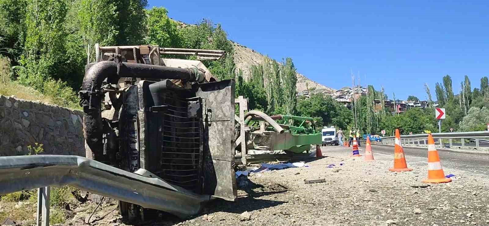 ERZURUM’UN TORTUM İLÇESİNDE 'ÖLÜM