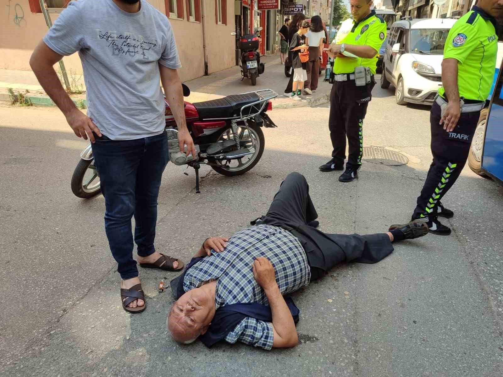 ORHANGAZİ’DE ERENLER CADDESİ İLE ORHAN BEY CADDESİNİN KESİŞTİĞİ KAVŞAKTA MEYDANA