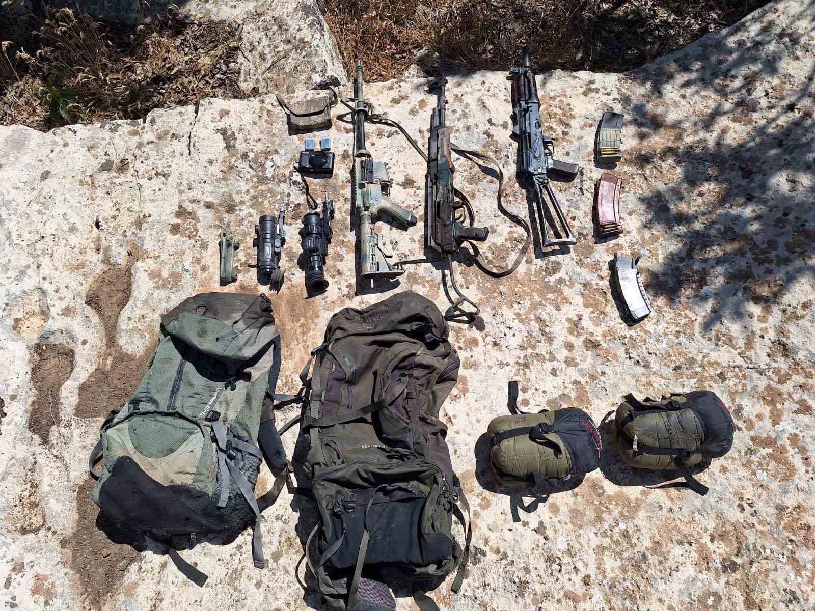 MİLLİ SAVUNMA BAKANLIĞI (MSB), PENÇE-KİLİT OPERASYONU BÖLGESİNDE GERÇEKLEŞTİRİLEN ARAMA-TARAMA FAALİYETLERİNDE,
