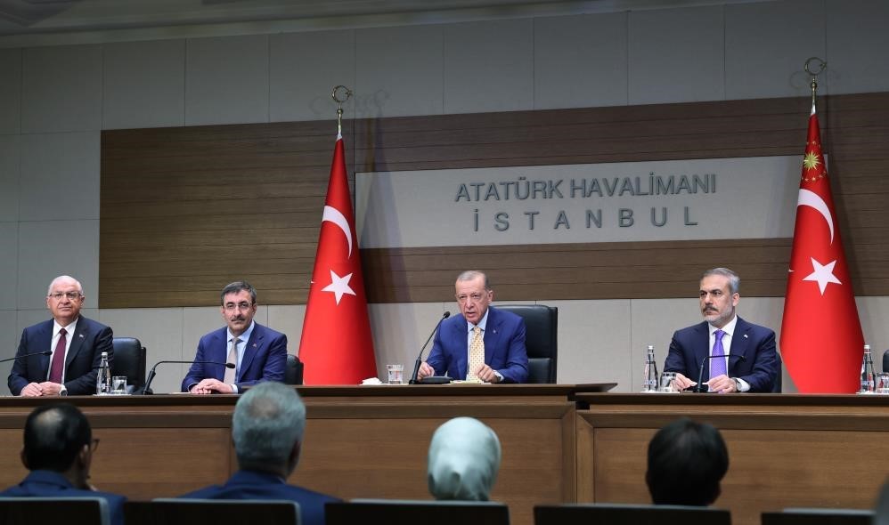 CUMHURBAŞKANI RECEP TAYYİP ERDOĞAN’IN İSVEÇ’İN NATO ÜYELİĞİNİN ONAYLANMASI İÇİN KOYDUĞU