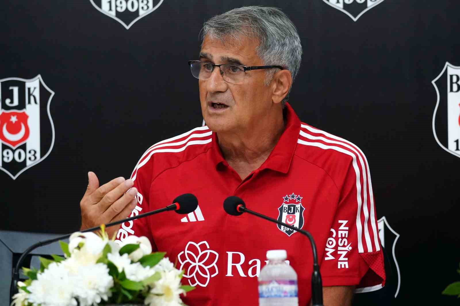 BEŞİKTAŞ TEKNİK DİREKTÖRÜ ŞENOL GÜNEŞ, TRANSFERDE ÖNCELİKLERİNİN STOPER, OFANSİF VE