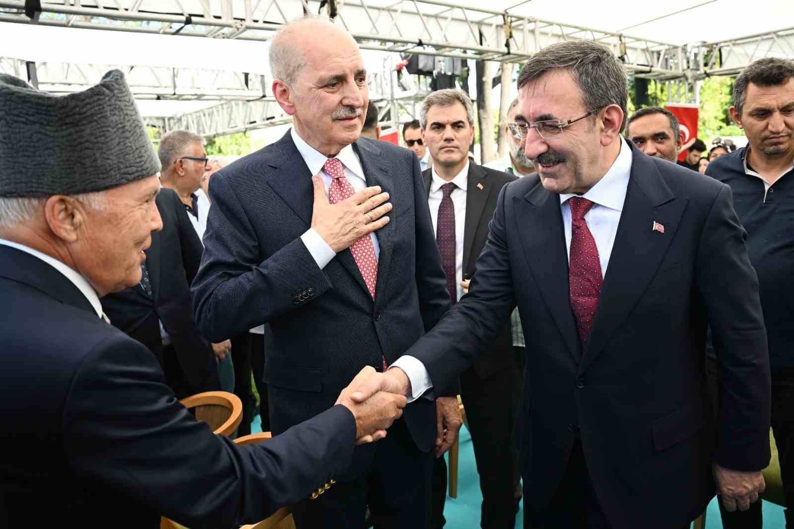 CUMHURBAŞKANI YARDIMCISI CEVDET YILMAZ, “BİZ BU DÜNYADA MİLLETİN GÜCÜNÜN ÜZERİNDE