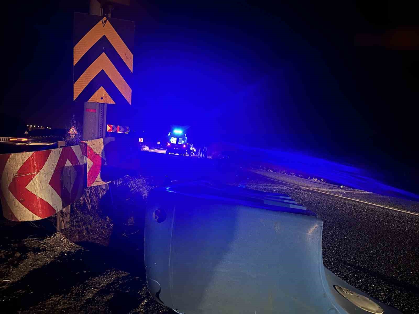ORTA REFÜJE ÇARPTI.