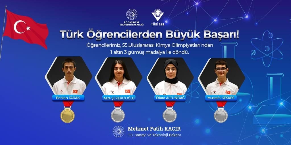 SANAYİ VE TEKNOLOJİ BAKANI MEHMET FATİH KACIR, AVRUPA KIZLAR BİLGİSAYAR