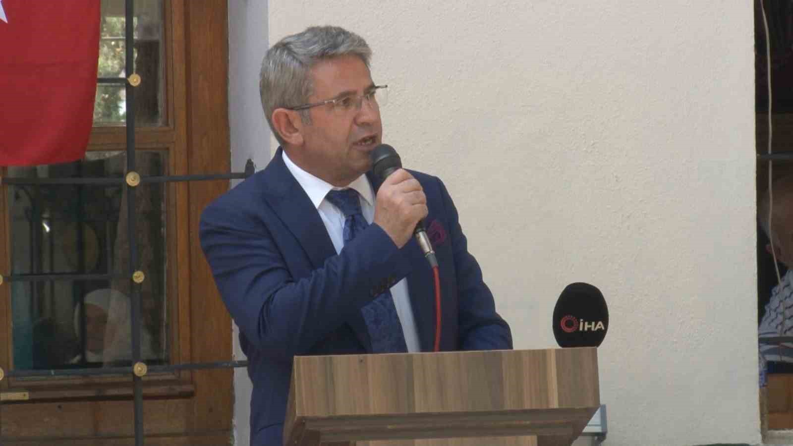 BURSA’DA HZ.ÜFTADE ANMA PROGRAMI GERÇEKLEŞTİRİLDİ. BURSA ULU CAMİ ONARIM VE