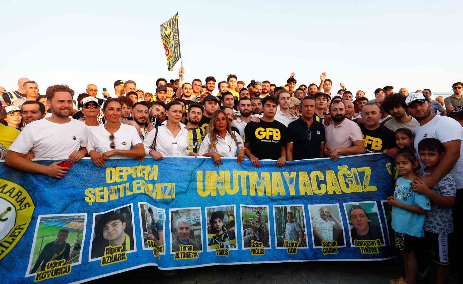 FENERBAHÇE SPOR KULÜBÜ, 6 ŞUBAT’TA MEYDANA GELEN VE 11 İLİ