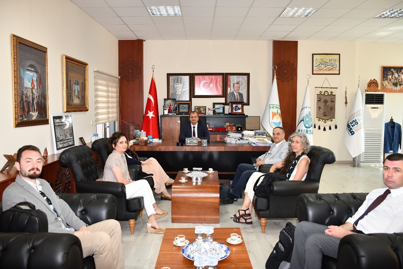 UNESCO’NUN DANIŞMA ORGANI OLAN ULUSLARARASI ANITLAR VE SİTLER KONSEYİ YETKİLİLERİNDEN