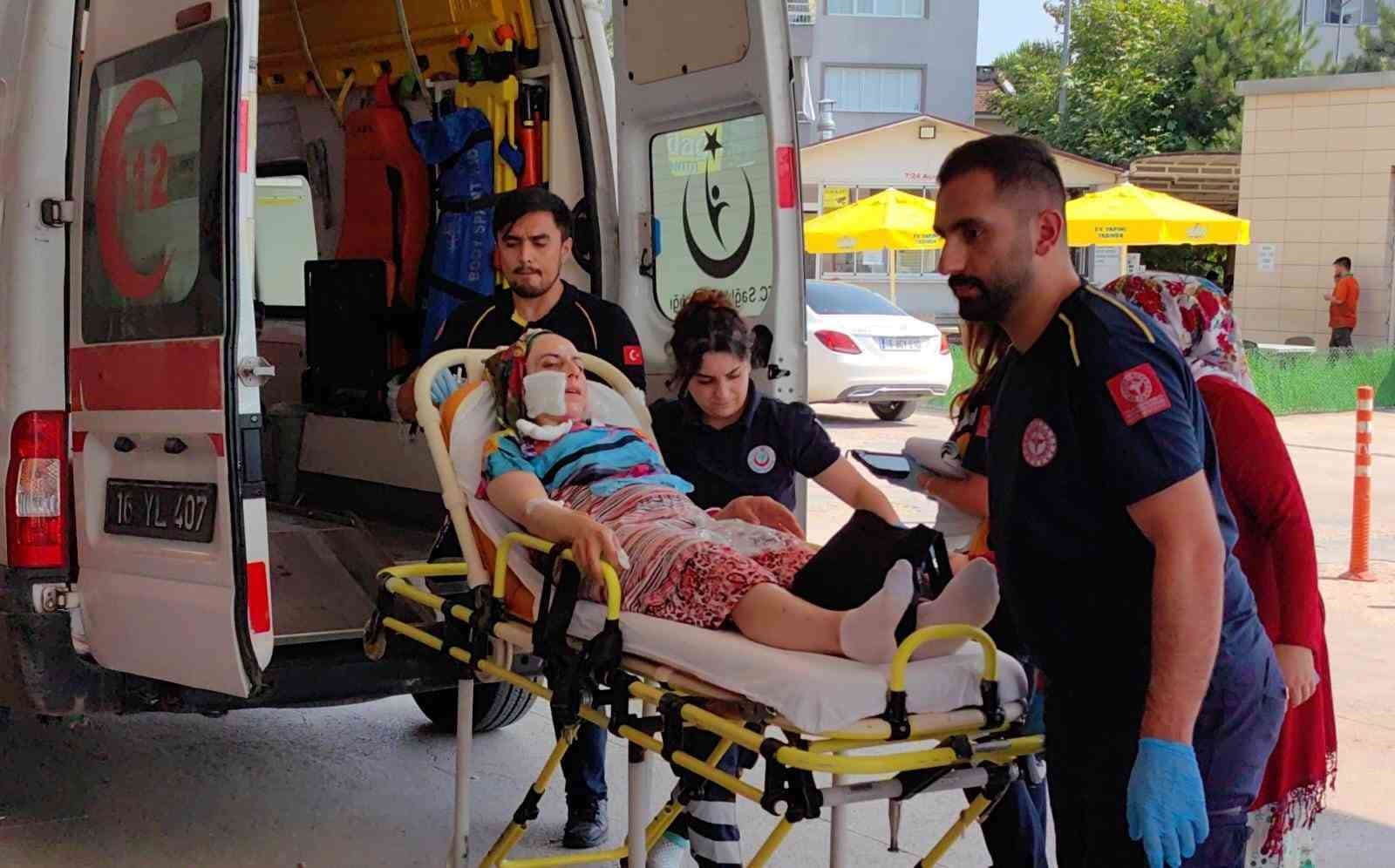 BURSA'NIN İNEGÖL İLÇESİ YENİCEKÖY MAHALLESİNDEKİ HUZUREVİNDE MEYDANA GELEN OLAYDA TENCEREDEN