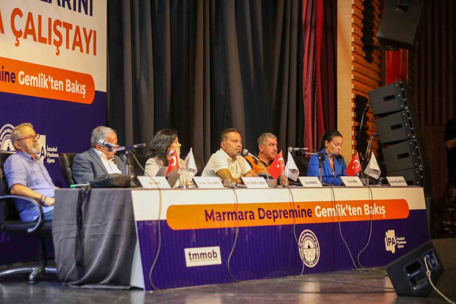 GEMLİK BELEDİYESİ ÖNCÜLÜĞÜNDE İSTANBUL PLANLAMA AJANSI VE TMMOB KATKILARIYLA MARMARA
