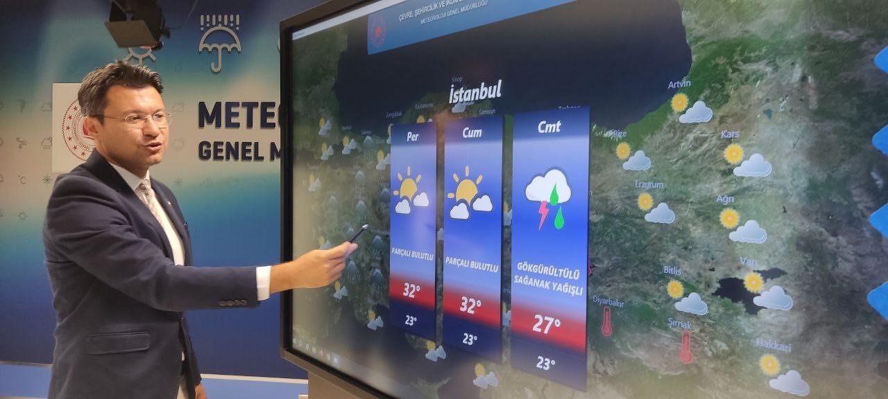 METEOROLOJİ GENEL MÜDÜRLÜĞÜ HAVA TAHMİN UZMANI FEVZİ BURAK TEKİN, ÜLKE