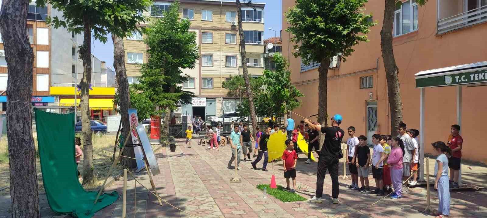TEKİRDAĞ'IN MURATLI İLÇESİNDE YAZ KUR’AN-I KERİM KURSLARI, ATA SPORLARI İLE