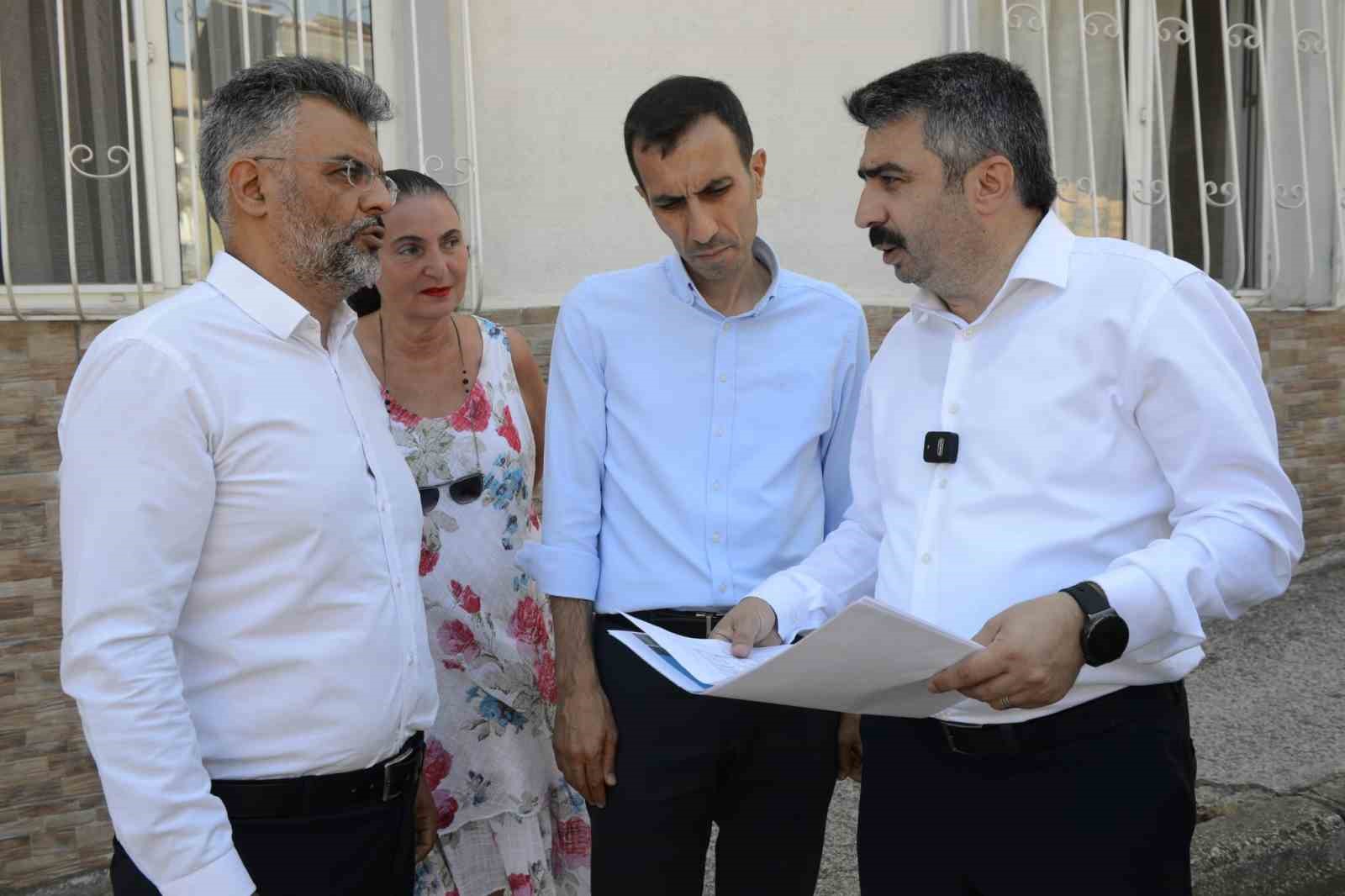 YILDIRIM BELEDİYE BAŞKANI OKTAY YILMAZ, KARAAĞAÇ MAHALLESİ’NDEYAPIMINA BAŞLANAN AİLE SAĞLIĞI